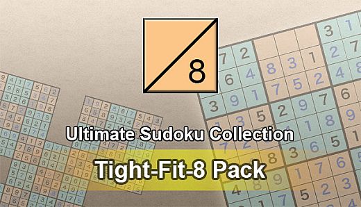 Ultimate Sudoku Collection - Tight-Fit-8 Pack