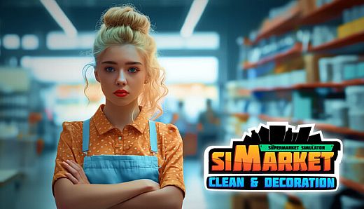 siMarket Supermarket Simulator - Clean & Decoration