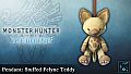 Monster Hunter World: Iceborne - Pendant: Stuffed Felyne Teddy