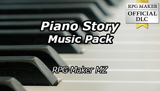 RPG Maker MZ - Piano Story Music Pack