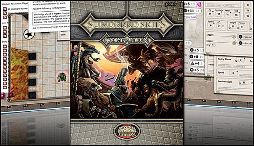 Fantasy Grounds - Sundered Skies: Companion (Savage Worlds)