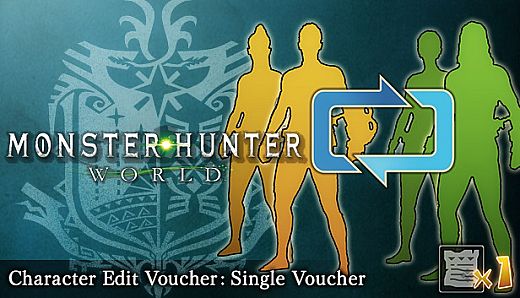 Monster Hunter: World - Character Edit Voucher: Single Voucher