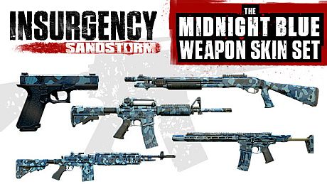 Insurgency: Sandstorm - Midnight Blue Weapon Skin Set DLC