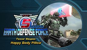 EARTH DEFENSE FORCE 5 - Fencer Weapon: Happy Body Pillow