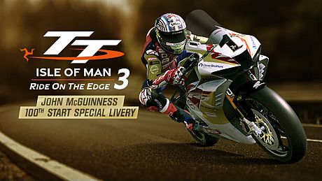 TT Isle Of Man 3 - John McGuinness 100th Start Special Livery DLC