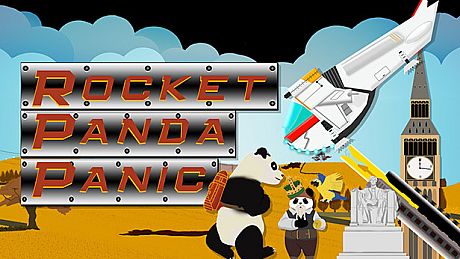Rocket Panda Panic Game