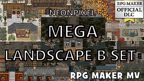 RPG Maker MV - NEONPIXEL - Mega Landscape B set DLC