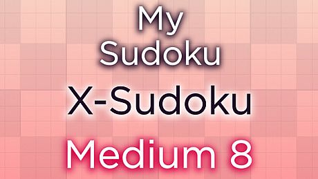 My Sudoku - X-Sudoku Medium 8 DLC