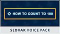 How to Count to 100 - Slovak Voice Pack