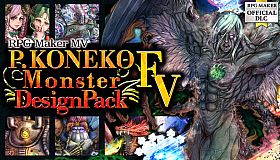 RPG Maker MV - P. KONEKO Monster Design Pack FV