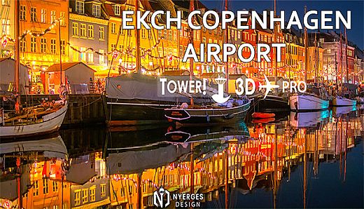 Tower!3D Pro - EKCH airport