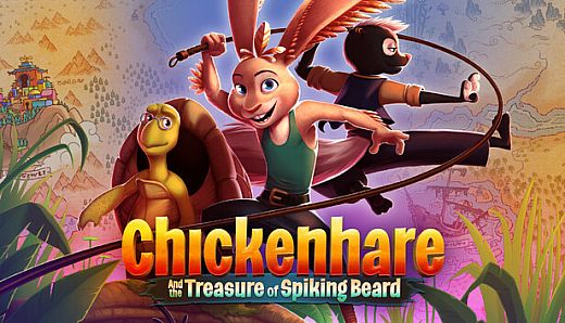 Chickenhare and the treasure of Spiking-beard