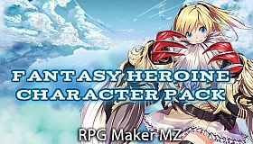 RPG Maker MZ - Fantasy Heroine Character Pack
