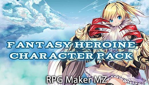 RPG Maker MZ - Fantasy Heroine Character Pack