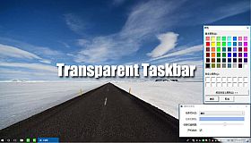 Transparent Taskbar