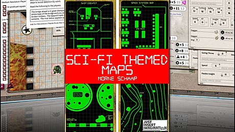 Fantasy Grounds - Sci-fi Themed Maps DLC