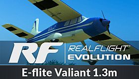 RealFlight Evolution - E-flite Valiant 1.3m