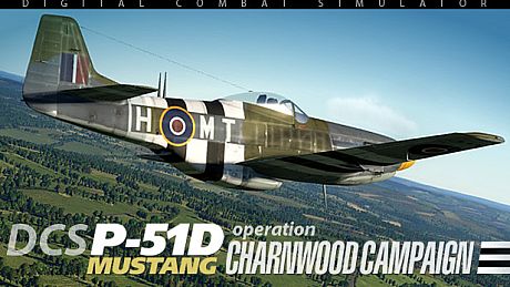 DCS: P-51D Mustang - Operation Charnwood Campaign DLC