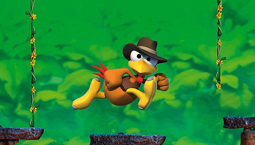 Crazy Chicken Jump 'n' Run Traps and Treasures