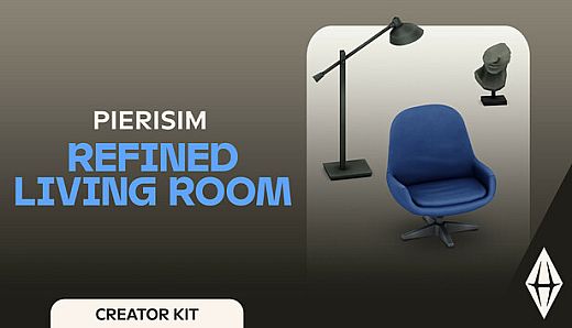 The Sims 4 Refined Living Room Kit