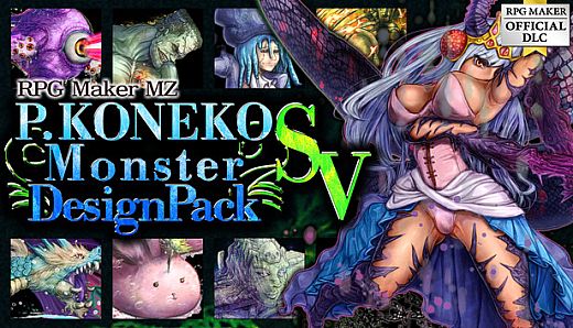RPG Maker MZ - P. KONEKO Monster Design Pack SV