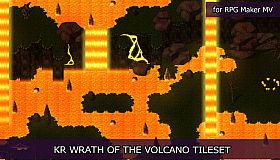 RPG Maker MV - KR Wrath of the Volcano Tileset