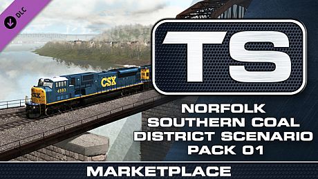 TS Marketplace: Norfolk Southern Coal District Scenario Pack 01 Add-On DLC