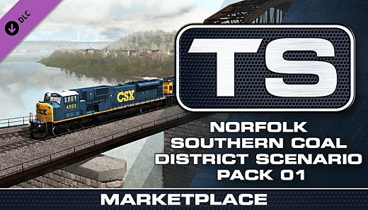 TS Marketplace: Norfolk Southern Coal District Scenario Pack 01 Add-On