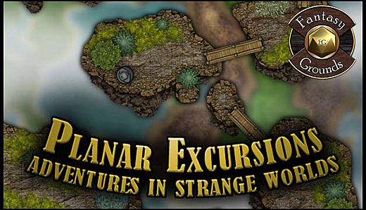 Fantasy Grounds - Paths to Adventure: Planar Excursions Map (Map Pack)