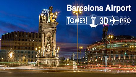 Tower!3D Pro - LEBL airport DLC