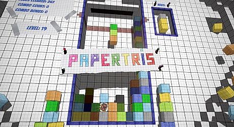 Papertris Game
