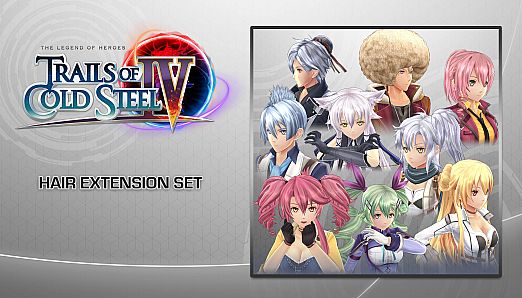 Trails of Cold Steel IV - Hair Extension Set