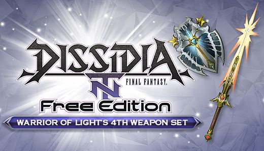 DFF NT: Sun Blade / Diamond Shield, Warrior of Light's 4th Weapon Set