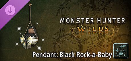 Monster Hunter Wilds - Pendant: Black Rock-a-Baby DLC