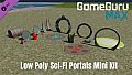 GameGuru MAX Low Poly Mini Kit - Sci-Fi Portals