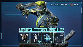 Exoprimal - Zephyr Security Guard Set