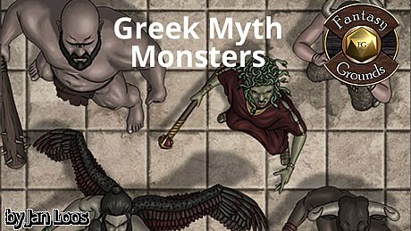 Fantasy Grounds - Jans Tokenpack 17 - Greek Myth Monsters DLC