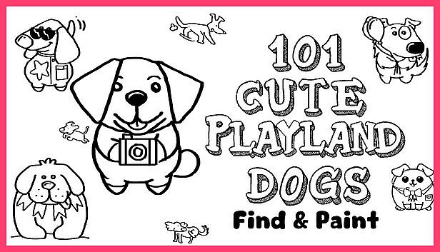 Buy 101 Cute Playland Dogs: Find & Paint