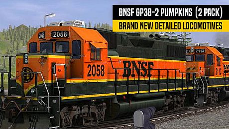 TANE DLC: BNSF GP38-2 Pumpkins (2 Pack) DLC