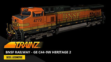 Trainz Plus DLC - BNSF Railway - GE C44-9W Heritage 2 DLC
