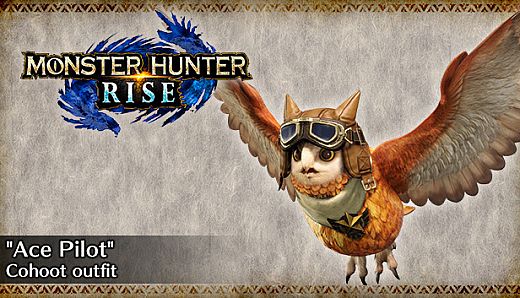 MONSTER HUNTER RISE - "Ace Pilot" Cohoot outfit