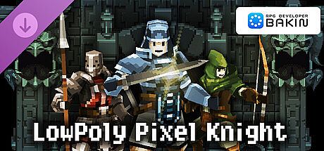 RPG Developer Bakin LowPoly Pixel Knight DLC