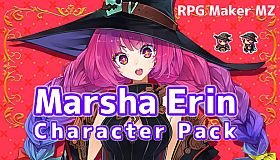 RPG Maker MZ - Marsha Erin Character Pack