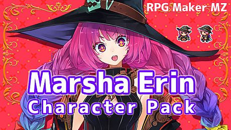 RPG Maker MZ - Marsha Erin Character Pack DLC
