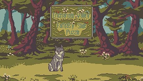 Enchanted Valley: Fantasy Slide Puzzle Game