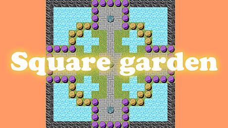Square garden Game