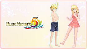 Rune Factory 5 - The Young Proprietress and the Dwarf Swimsuit Set + New Ranger Care Package Item Pack