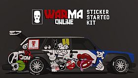 WARMA - Sticker started kit