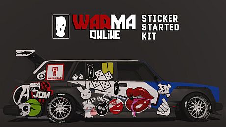 WARMA - Sticker started kit DLC