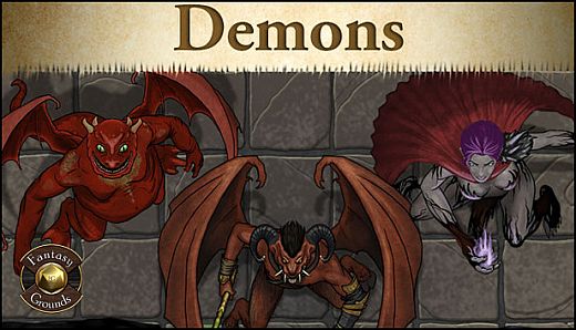 Fantasy Grounds - Top Down Tokens - Demons
